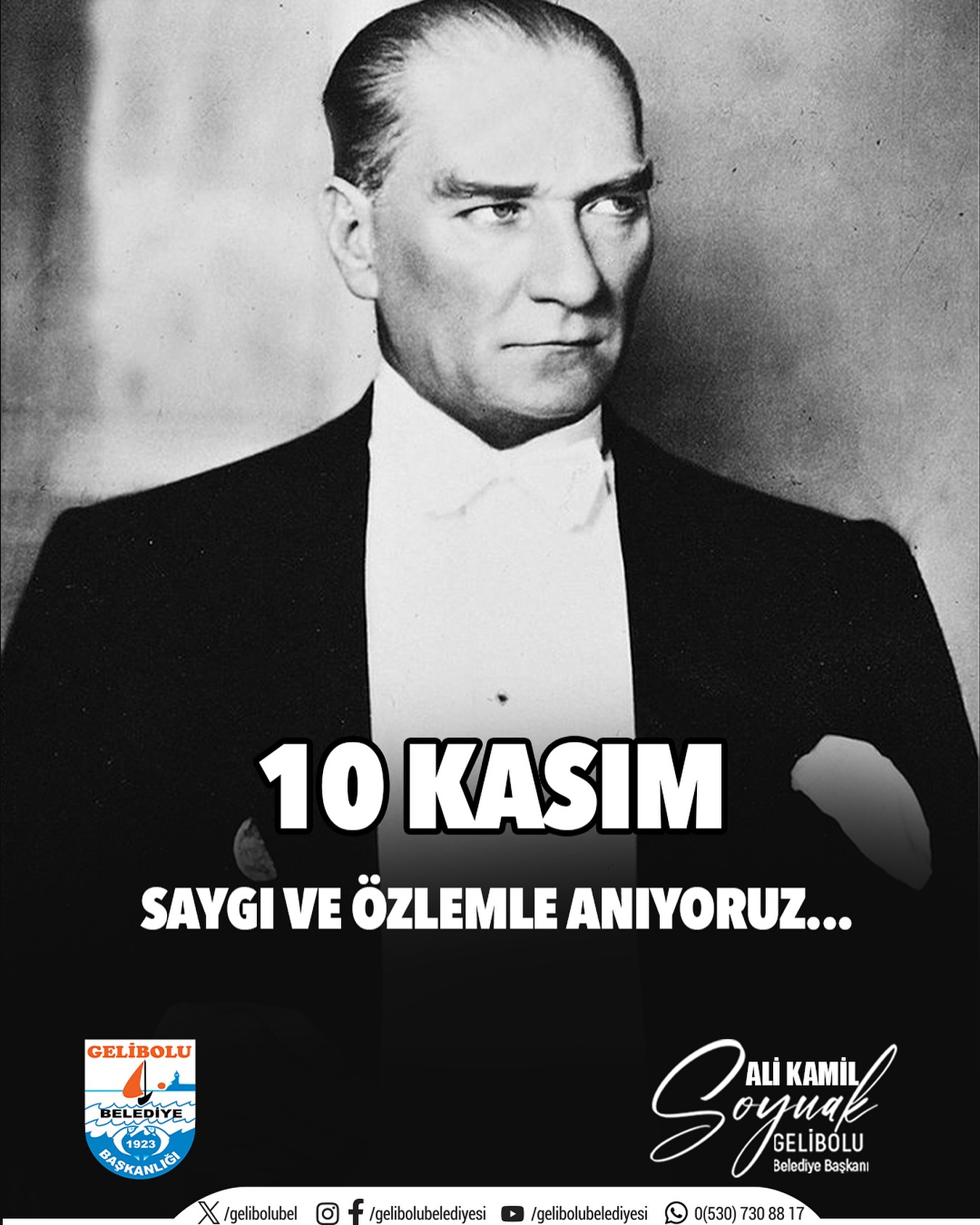 10 Kasım Atatürk Anma